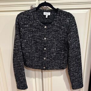 Los Angeles Atelier & OTHER STORIES Cropped Textured Jacket